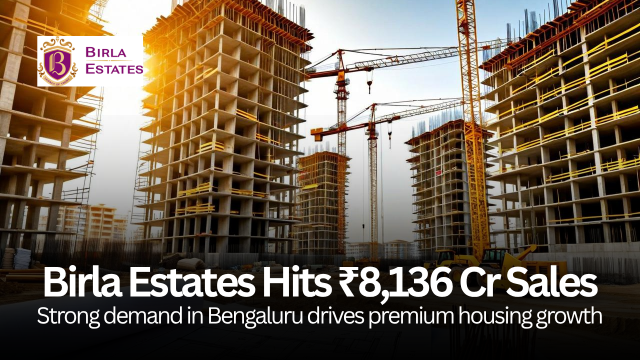 Birla Estates Reports Rs 8136 Crore Booking Value in FY26 Driven by Strong Demand in Bengaluru NCR and Premium Housing Segment